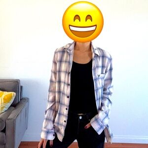 American Eagle plaid flannel